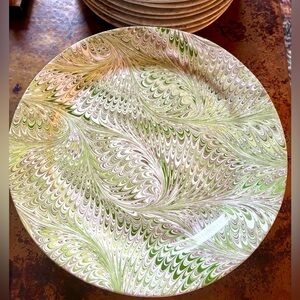 Juliska Marbleized Charger/Serving Platter